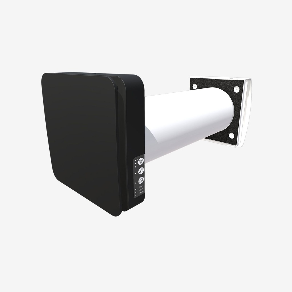 Single room ventilator Aura One WiFi 160 black