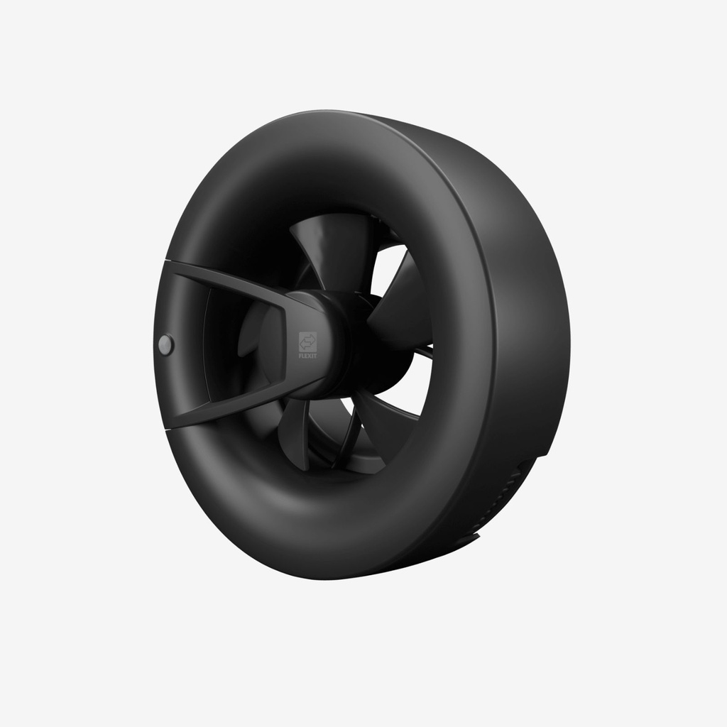 [120946]  Koupelnový ventilátor Bodo Supreme černý