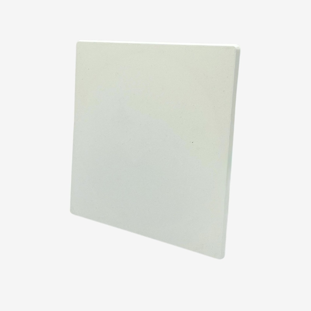 [715050] Hranatý kryt pre výustku FLOW (White)