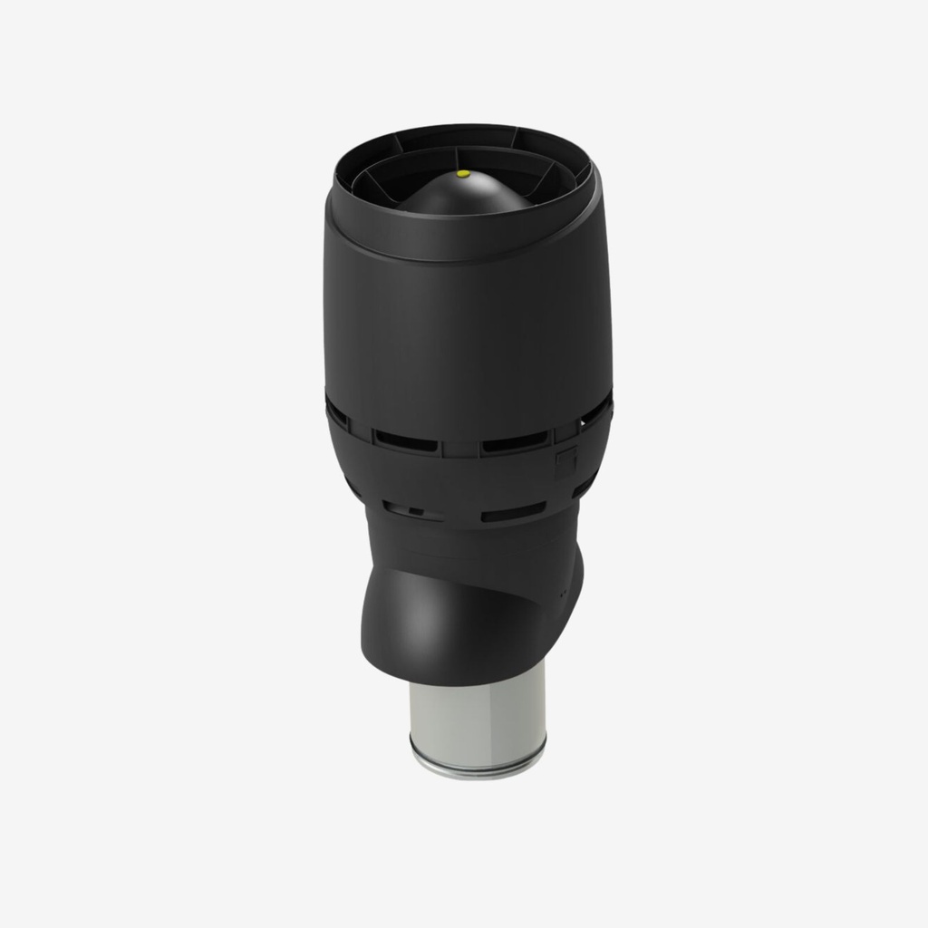 [350132] Vilpe Ventilation Chimney FLOW 200P/IS/500  (Black)