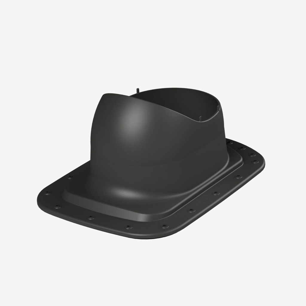 Vilpe Klasický priechodný prvok pre plochú kovovú strechu s nízkym sklonom