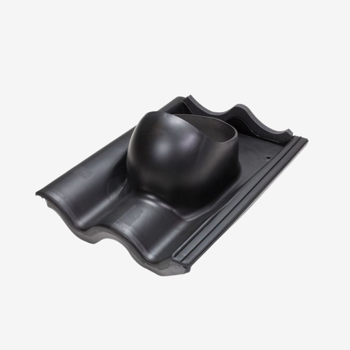 [74011] Vilpe PASSAGE ELEMENT FOR CONCRETE TILE (Black)