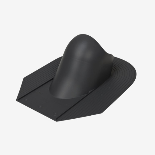 [741062] Vilpe PASSAGE ELEMENT HS FOR SHINGLE/SLATE ROOFING (Black)