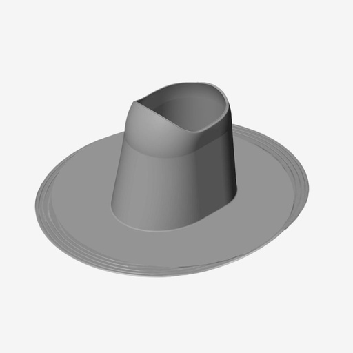 [75703] Vilpe Collar PVC HL200 (Grey)