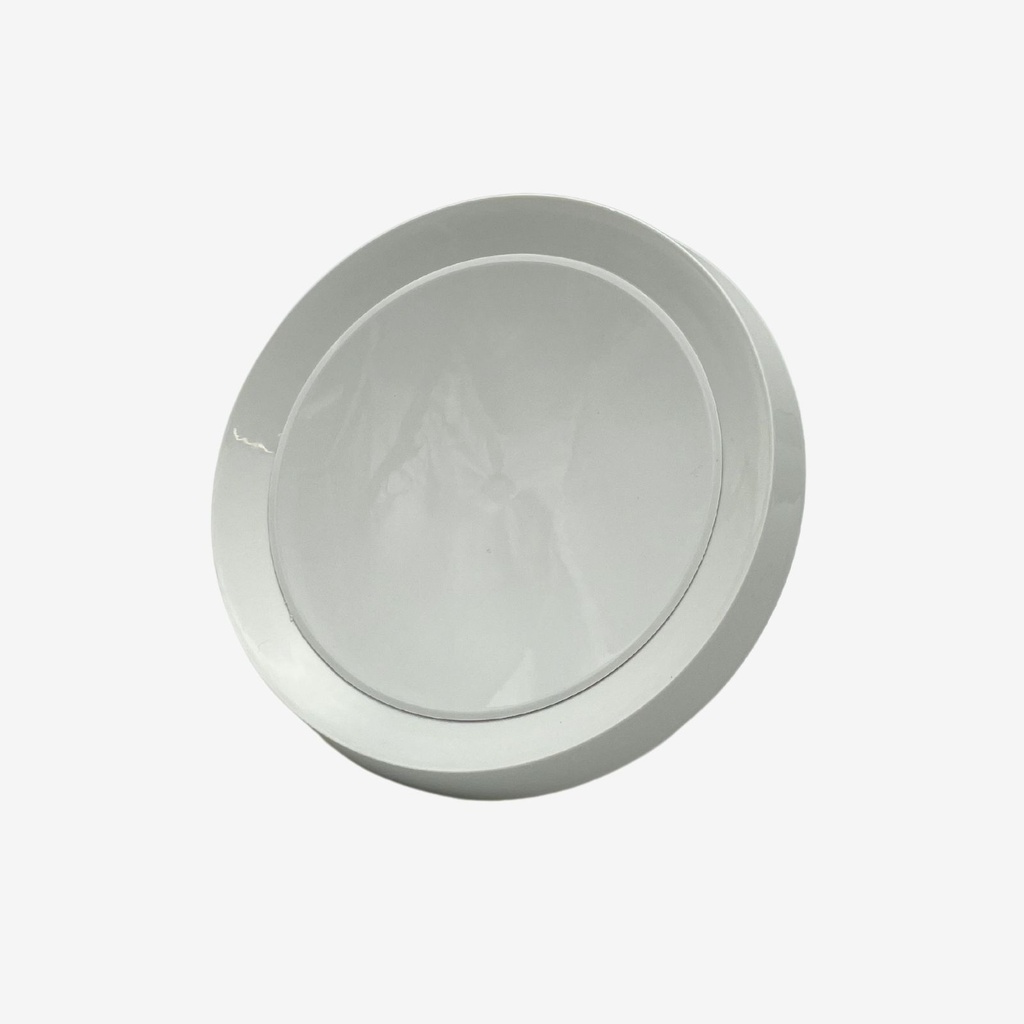 Prívodný ventil Ø160 biely plast