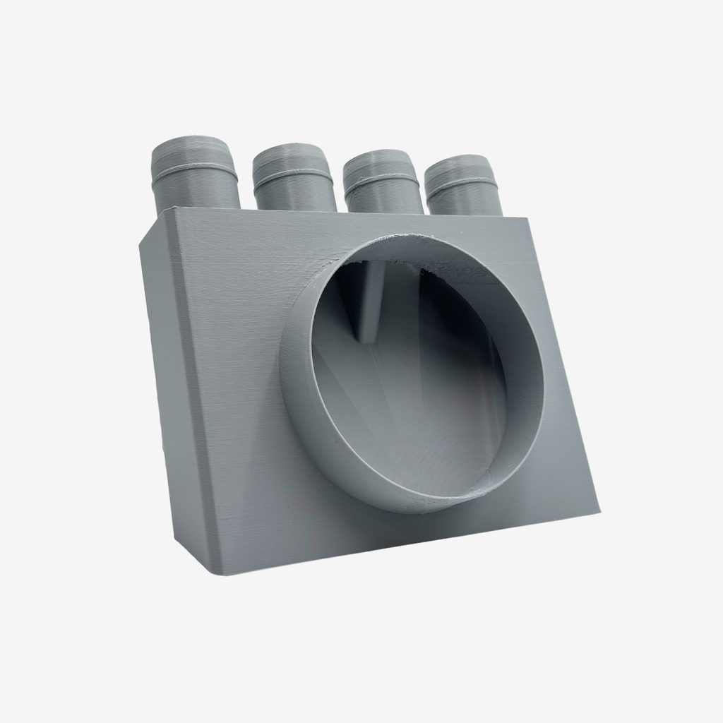 Prechodový box 4x DN50/DN125 