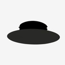 Ventit Slimfit DN125 (černý)