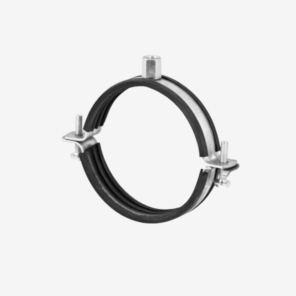 Spiro clamp with rubber 200 mm