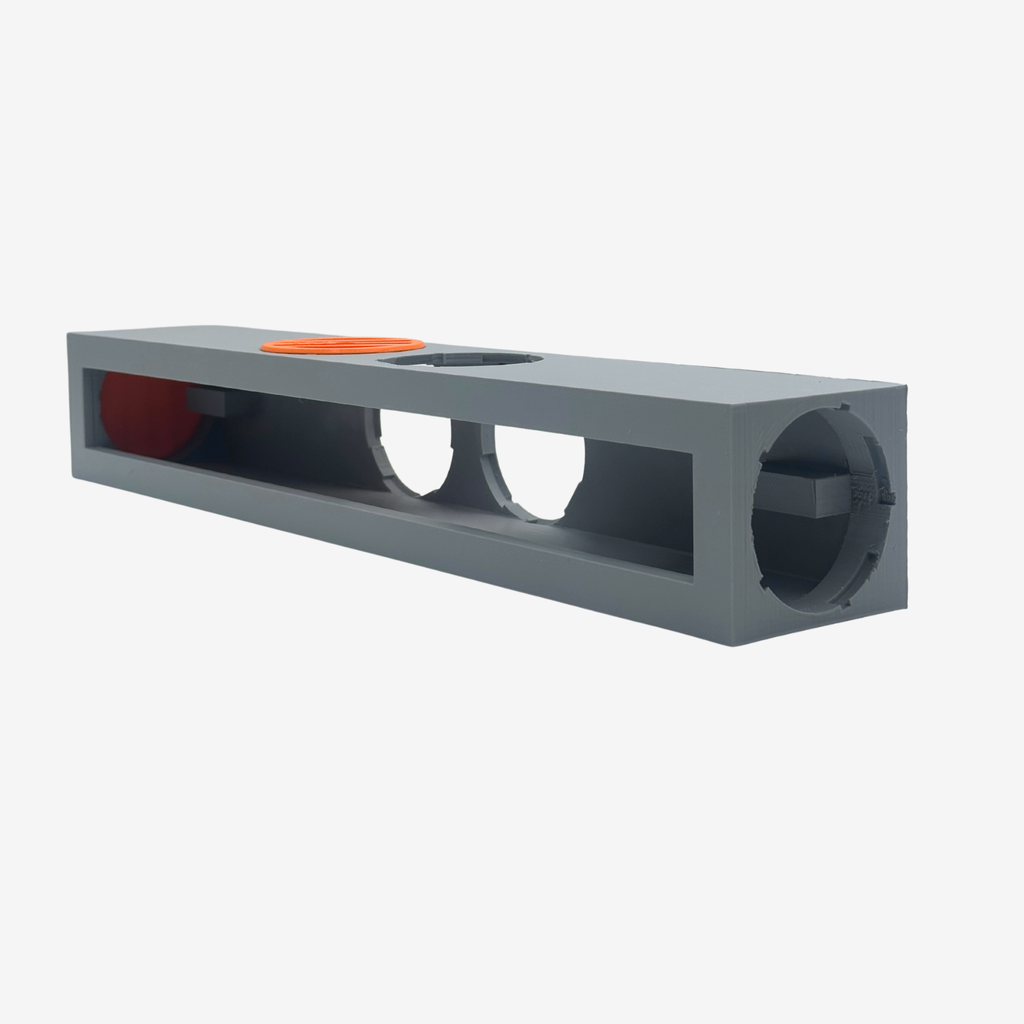 Linear transition box 2xDN75 (500 mm)