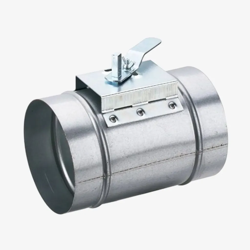 Manual damper with handle