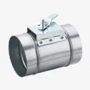 Manual damper with handle
