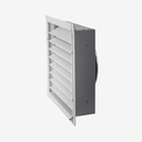 Wall louver V13 Ø200 white