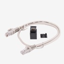 Cable with splice connector 3m RJ45 spare