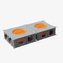 Distributor 6-12 DN90, bottom connection 160